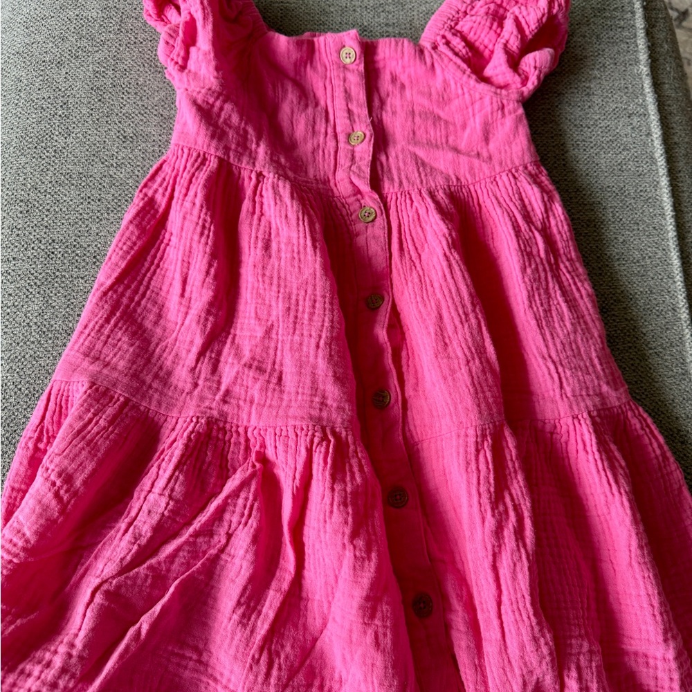Rachel Zoe Vibrant Pink Kids Dress